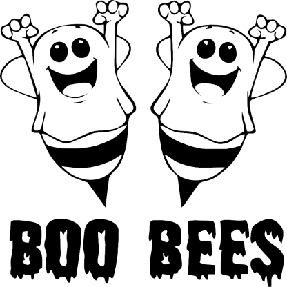 Ghost Boo Bees