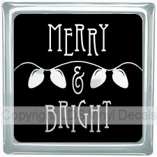 MERRY & BRIGHT (with lights)
