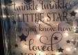 Twinkle Little Star Vinyl Decal